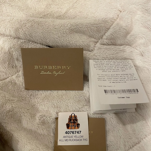 Burberry Medium Rucksack - Picture 6 of 11